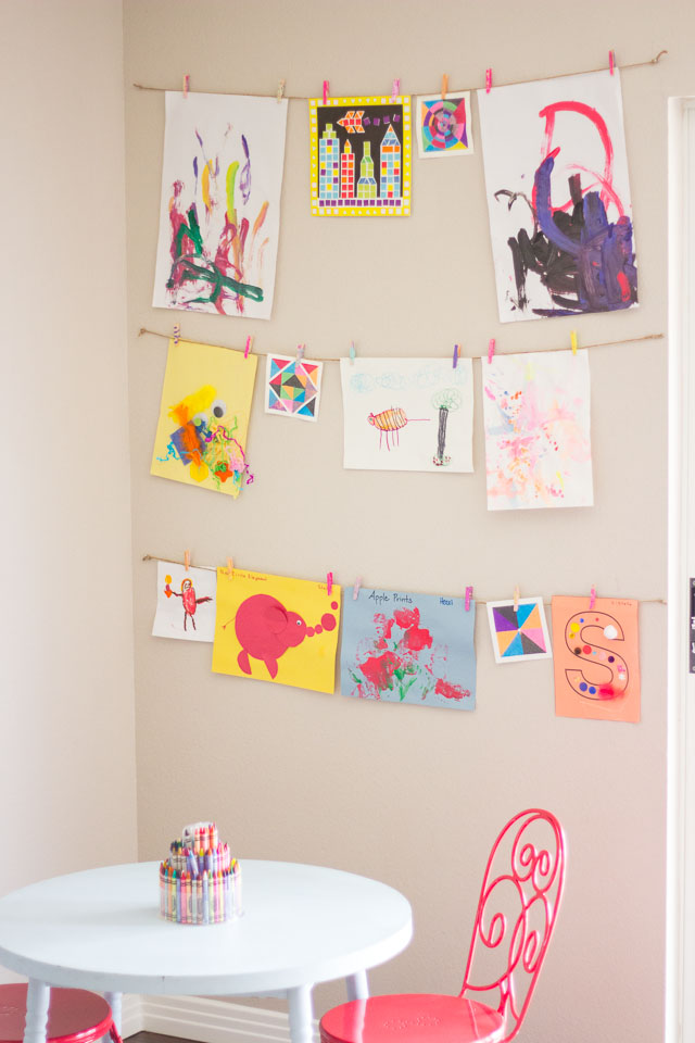 Kids Art Display Kids Art Display