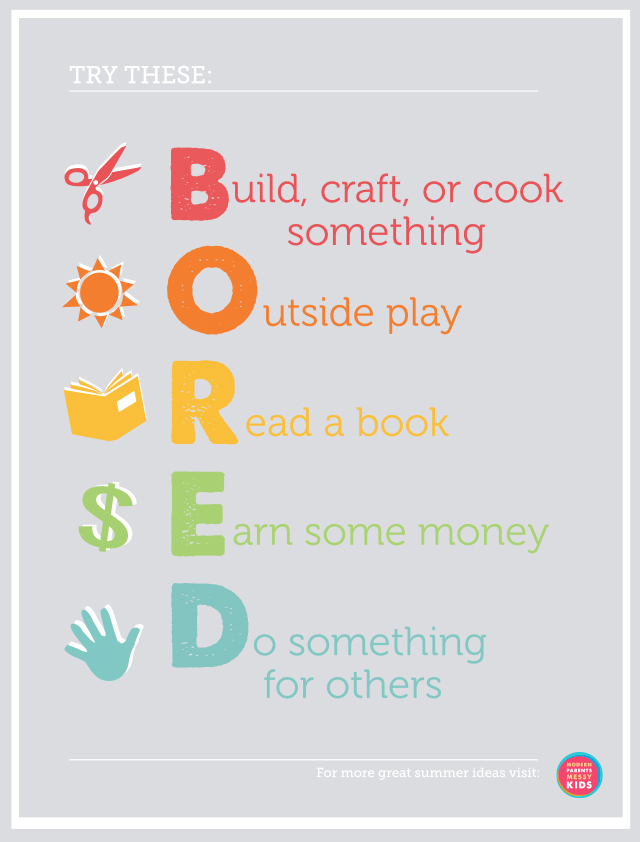 I'm BORED!: Fun Games to Play in the School Holidays