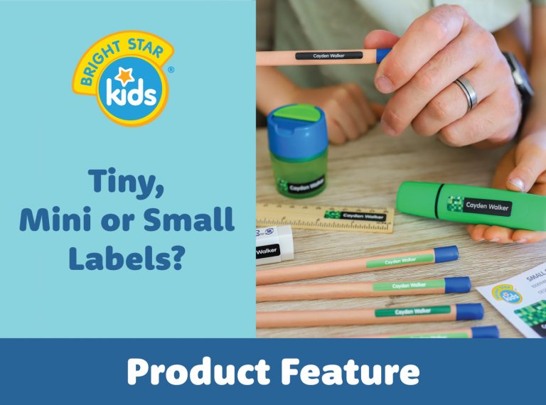 How To Use Bright Star Kids’ Iron On Labels - Bright Star Kids