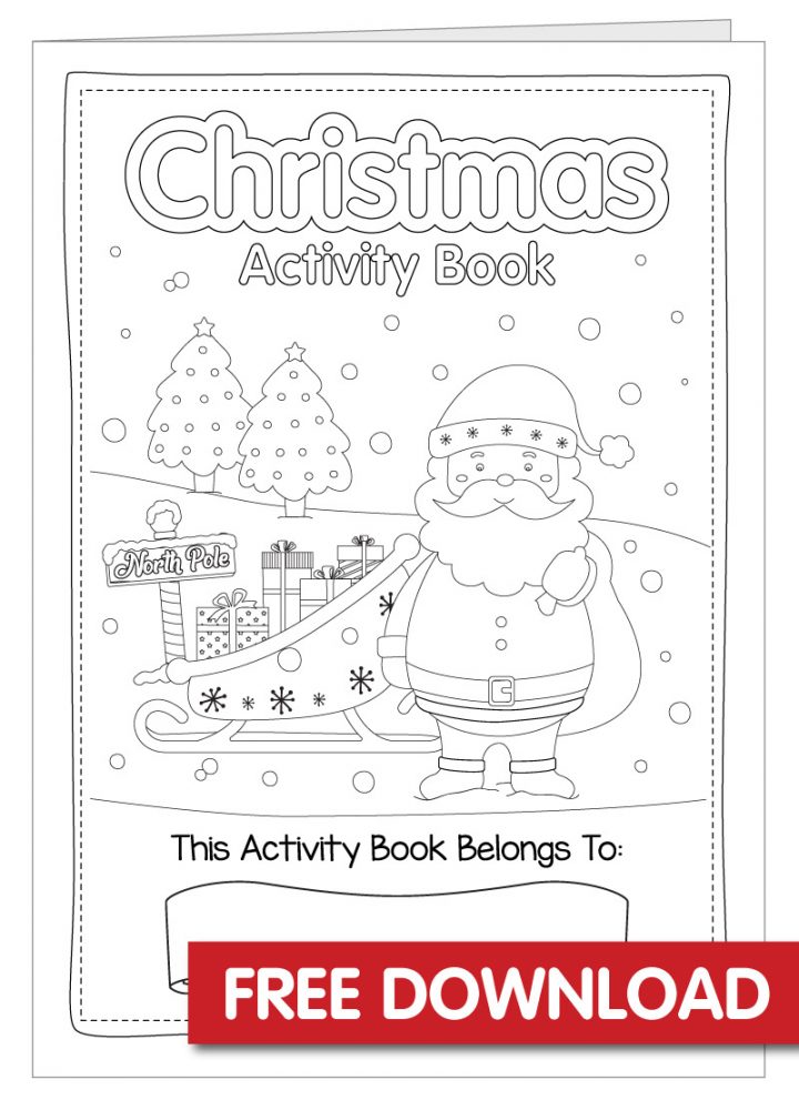 Christmas activity book