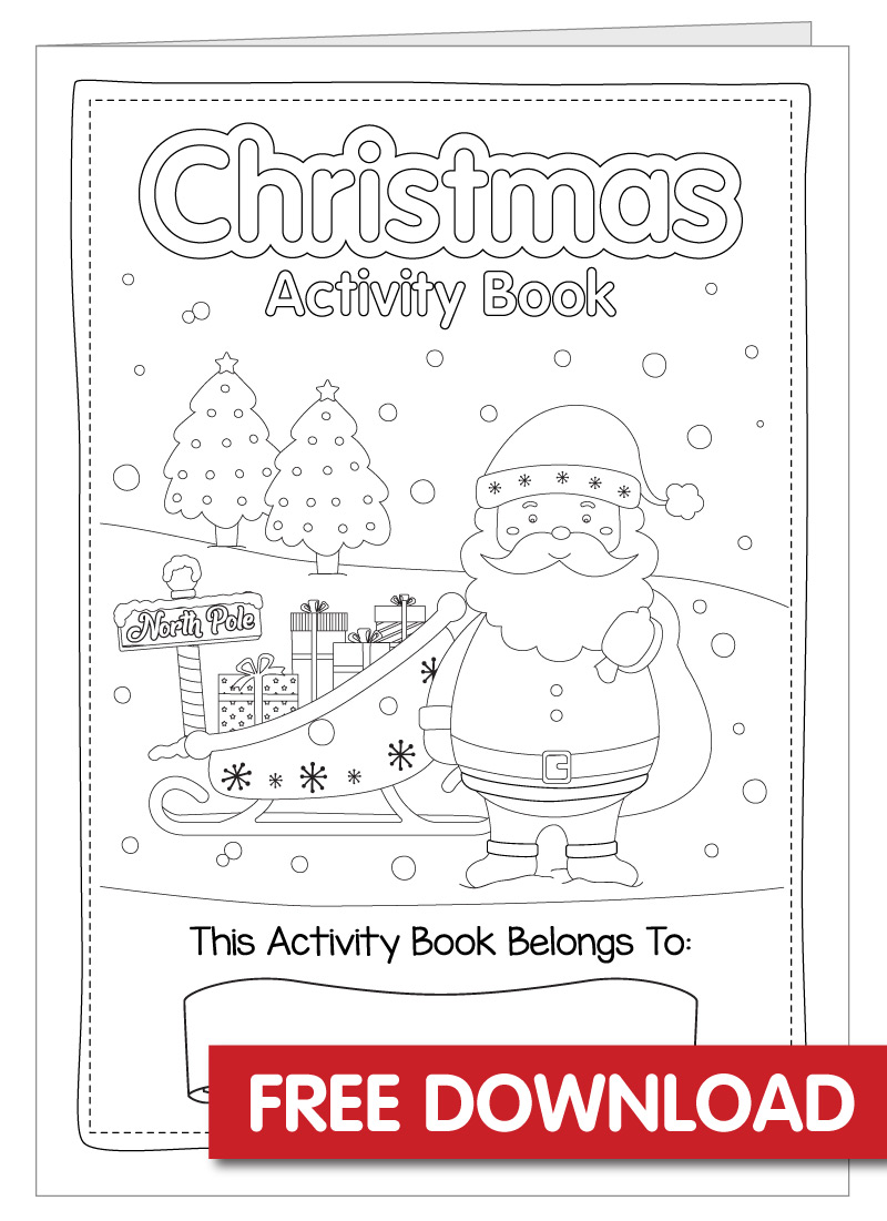 Free Christmas Activity Book Printable Bright Star Kids