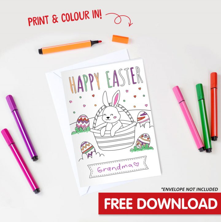 Easter Colouring Printables Easter Colouring Printables