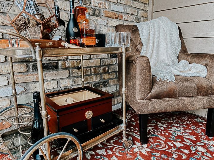 Bar Cart Styling