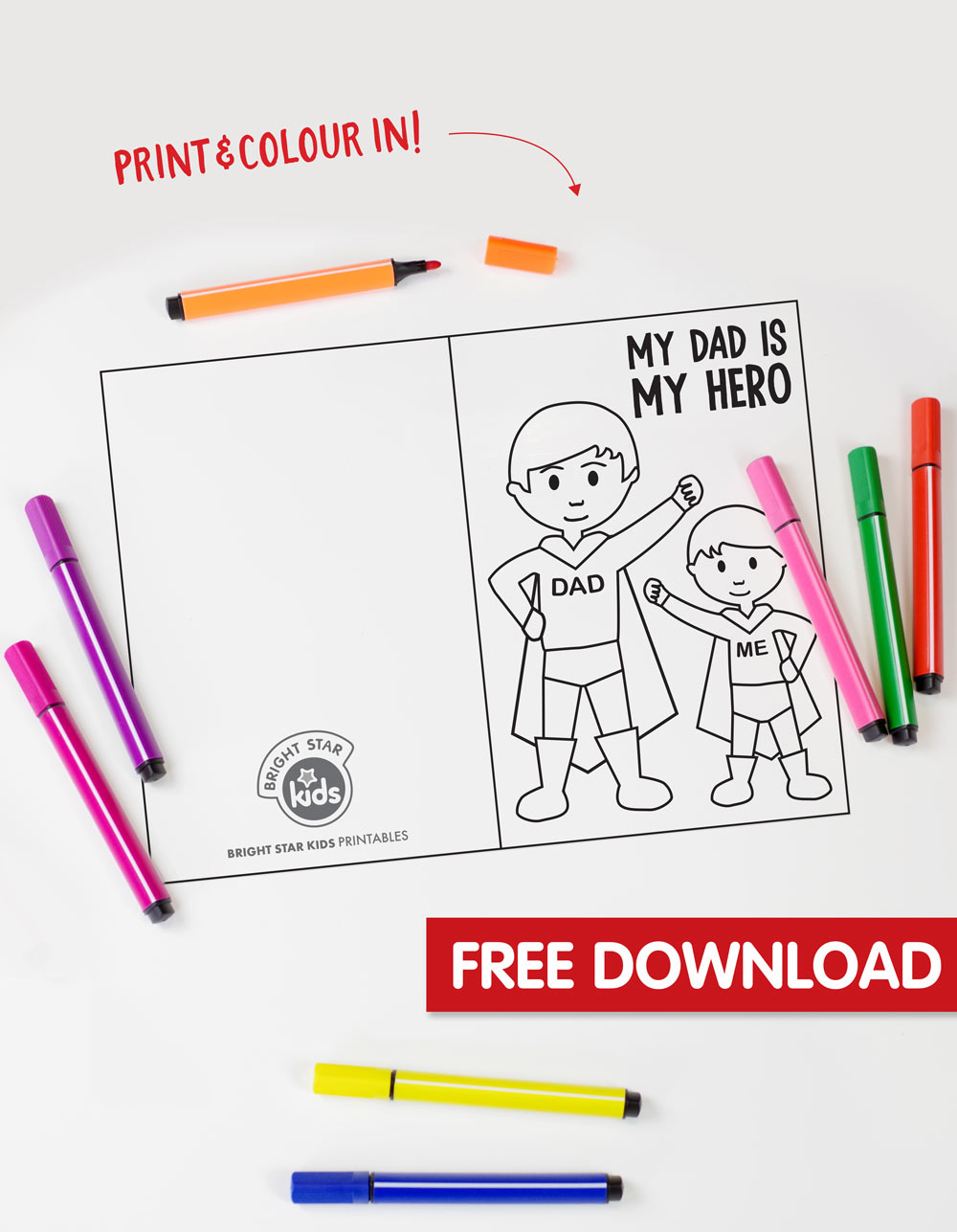 Father's Day Printable Father's Day Printable