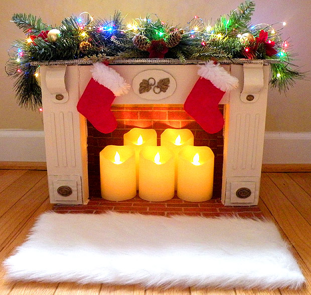 Faux Fireplace Faux Fireplace