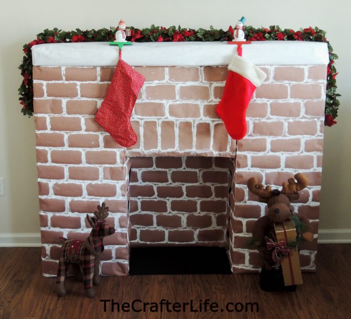 Faux Fireplace