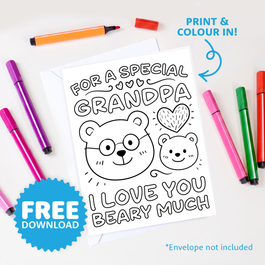 Happy Father's Day Printable Card