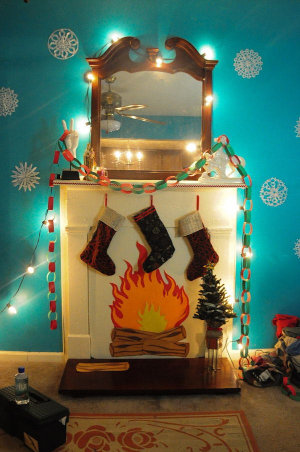 Faux Fireplace Faux Fireplace