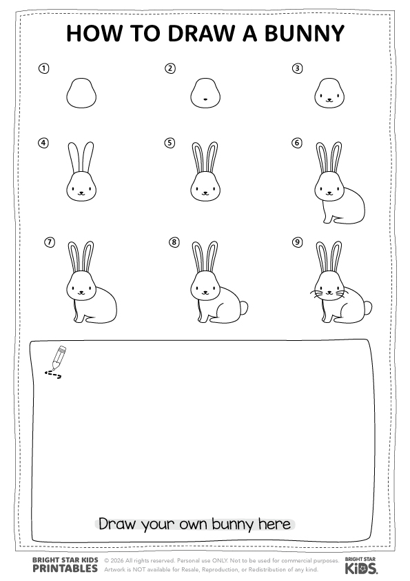 How To Draw A Bunny