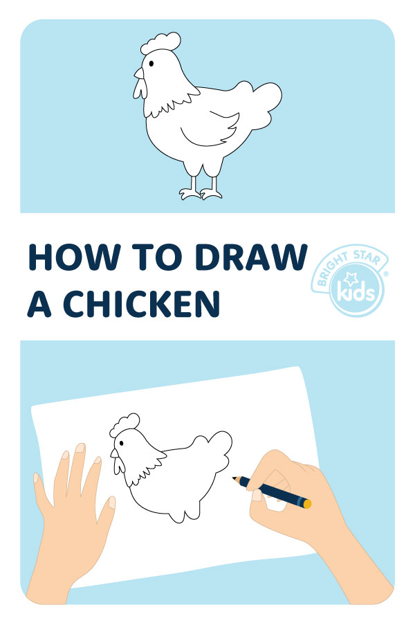 How To Draw A Chicken