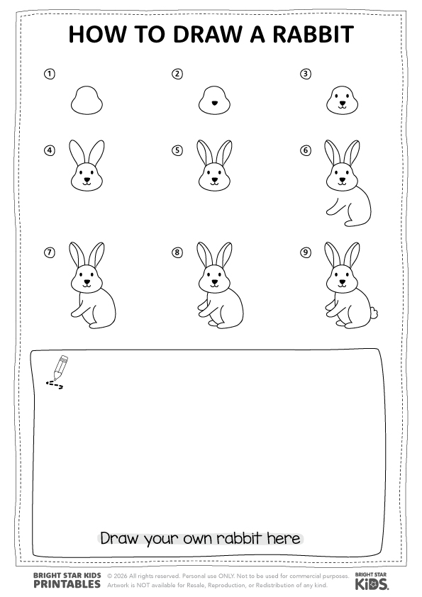 How To Draw A Rabbit