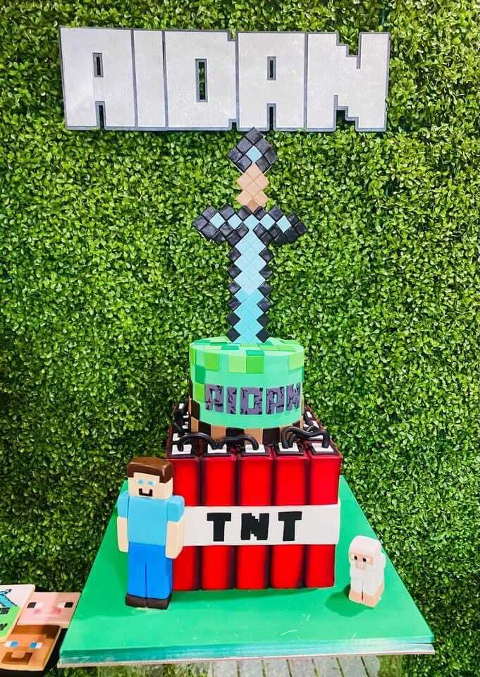 Minecraft birthday party