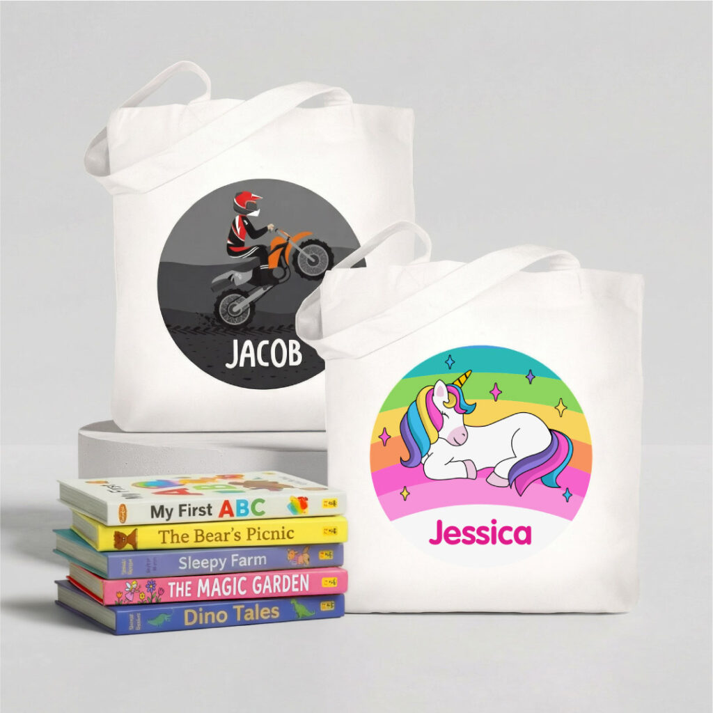 Tote Library Bag