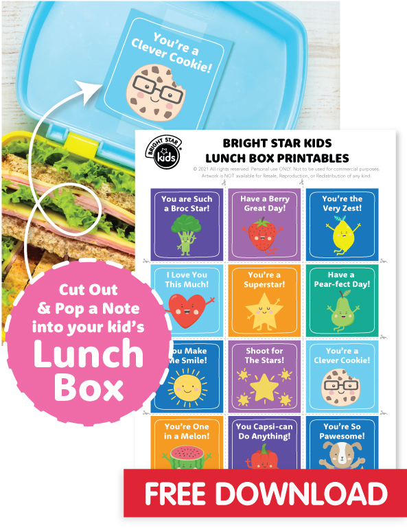 Free Printable Lunchbox Notes Free Printable Lunchbox Notes