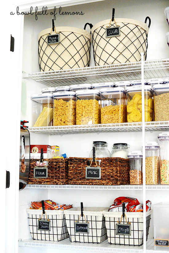 Pantry Organization Ideas