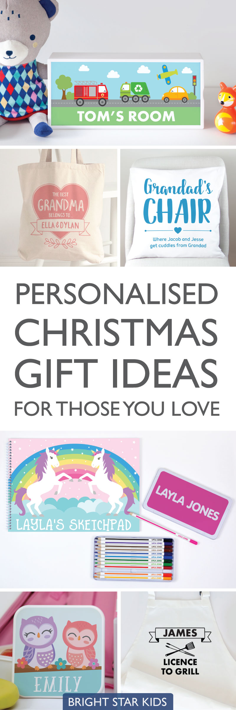 personalised christmas gift ideas for those you love bright star kids customized christmas gift ideas
