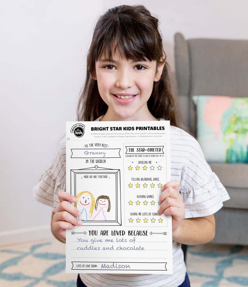 Mother's Day Printable: Mother's Day Activity Sheet - Bright Star Kids