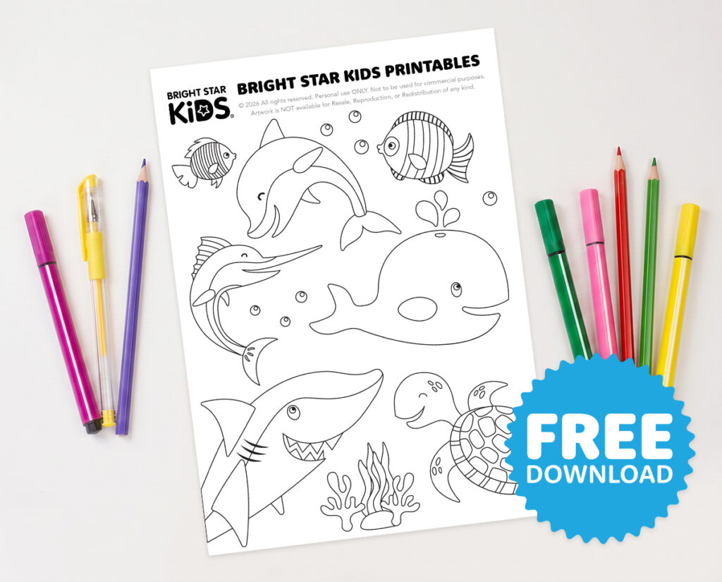 animal colouring in for kids