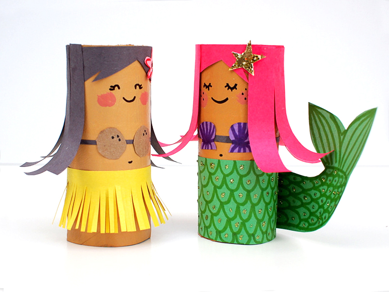 11 Easy Toilet Paper Roll Crafts for Kids to Make