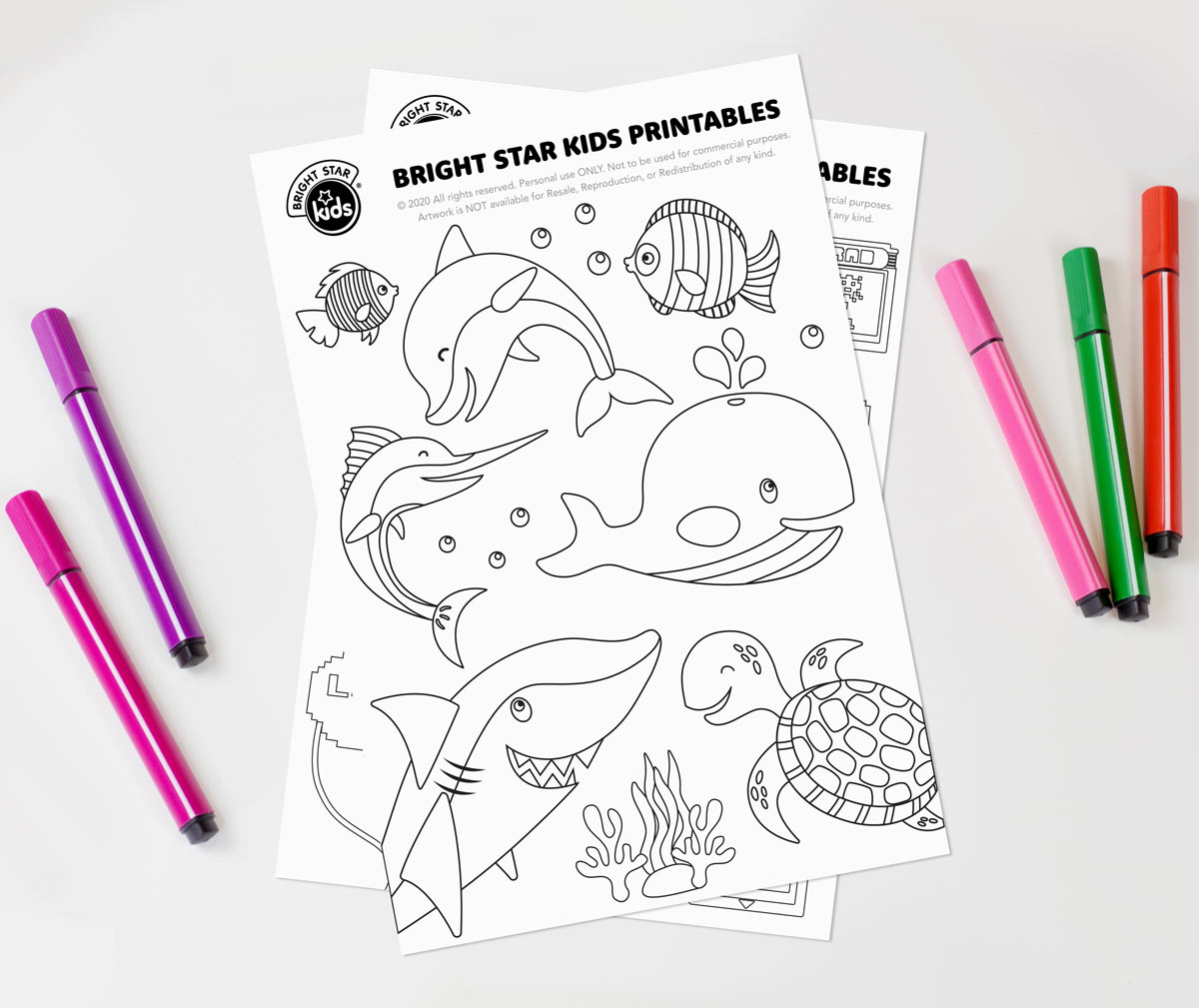 Under The Sea Printables