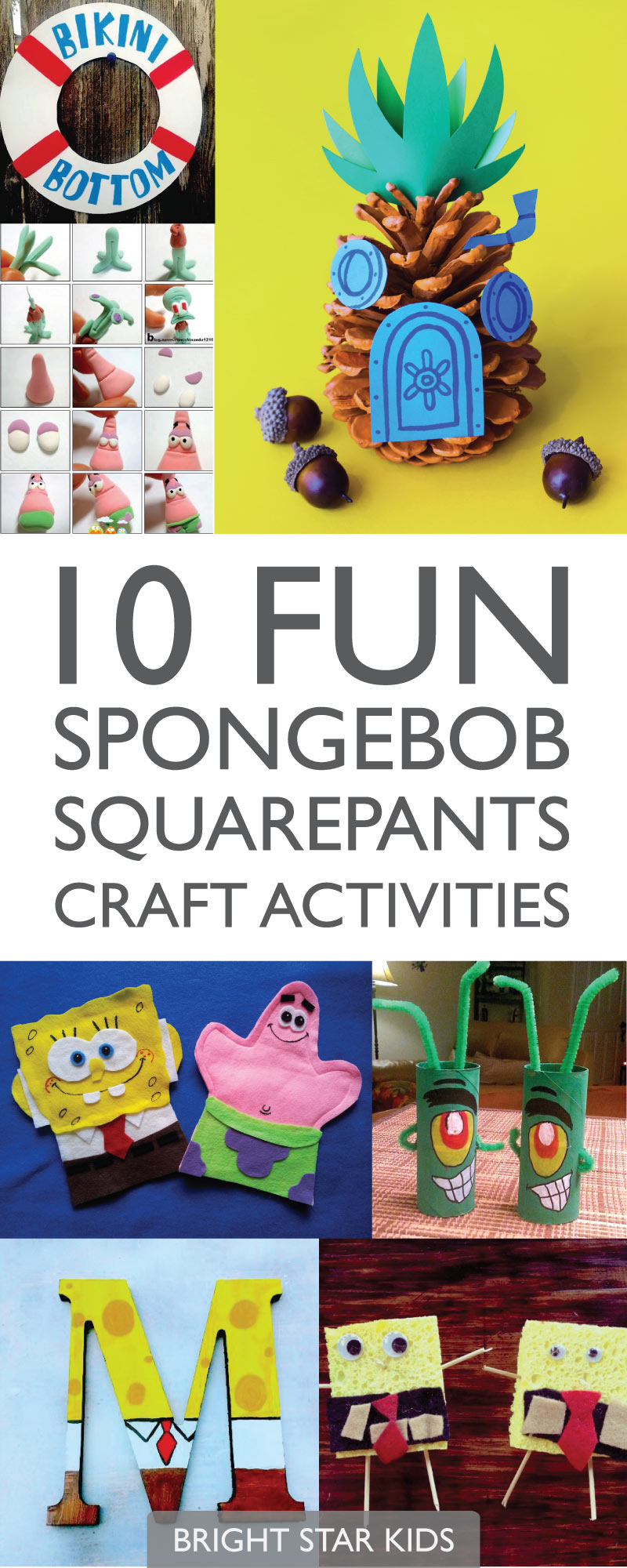 10 Fun Spongebob Squarepants Craft Activities For Kids
