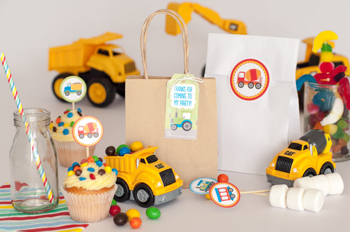 Cars and Trucks Birthday Party Ideas