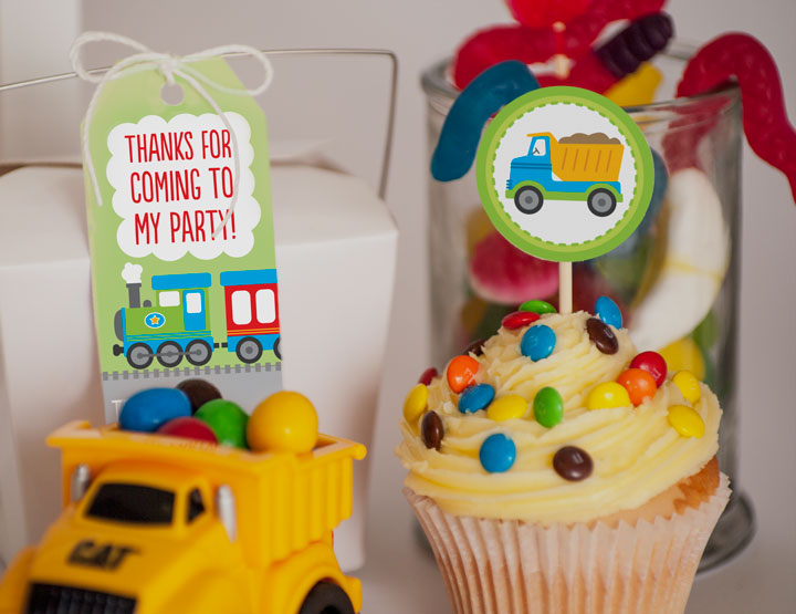 Cars and Trucks Birthday Party Ideas