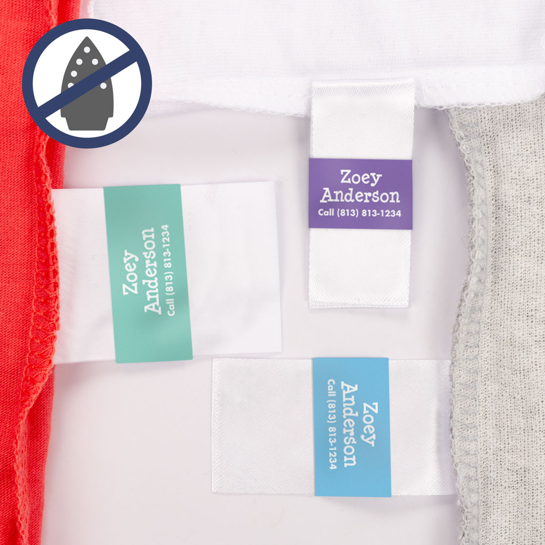 Wrap & Stick Clothing Labels