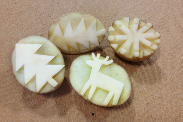 potato stamps