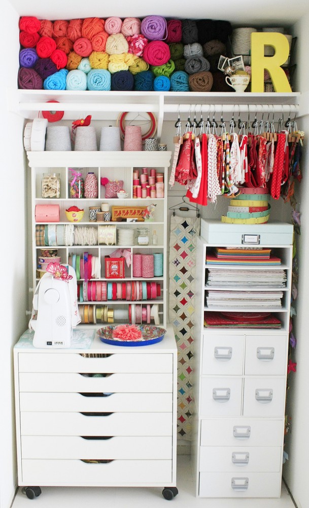 Craft Room Storage Ideas - Bright Star Kids
