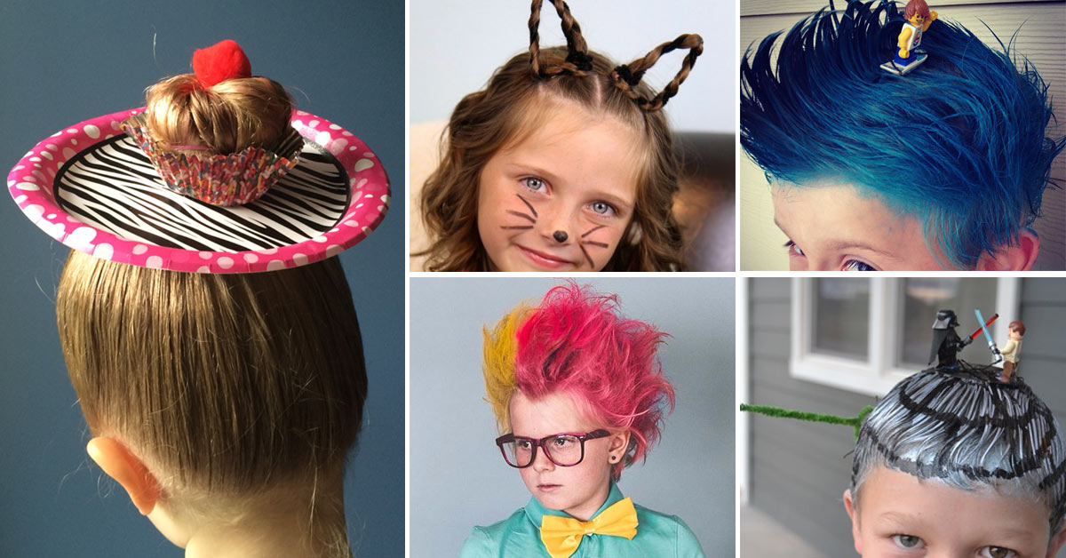 18 Crazy Hair Day Ideas For Girls & Boys - Bright Star Kids