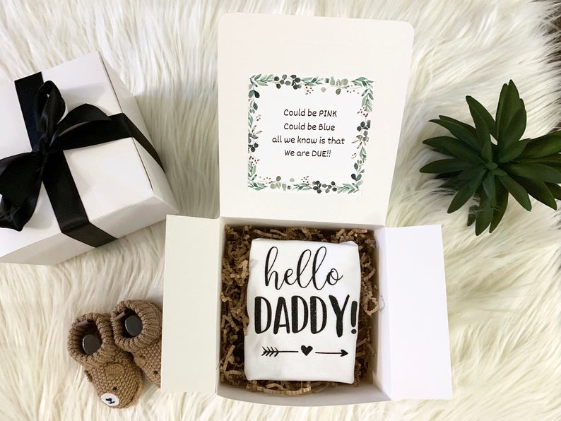 Husband to Daddy, Daddy Pregnancy Reveal Husband New Daddy Gift New Father Gift Pregnancy Announcement First Time Daddy Gift