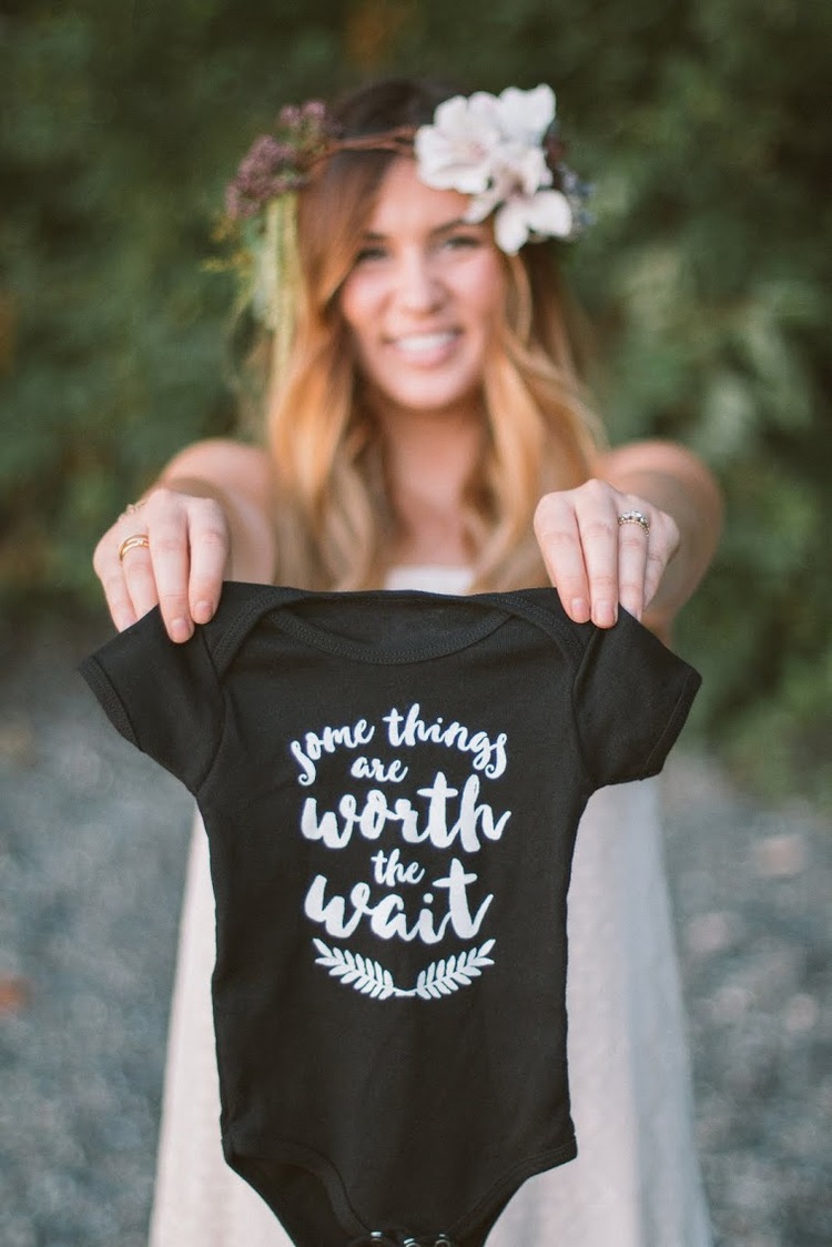 Tie Breaker Pregnancy Announcement Printable Chalkboard