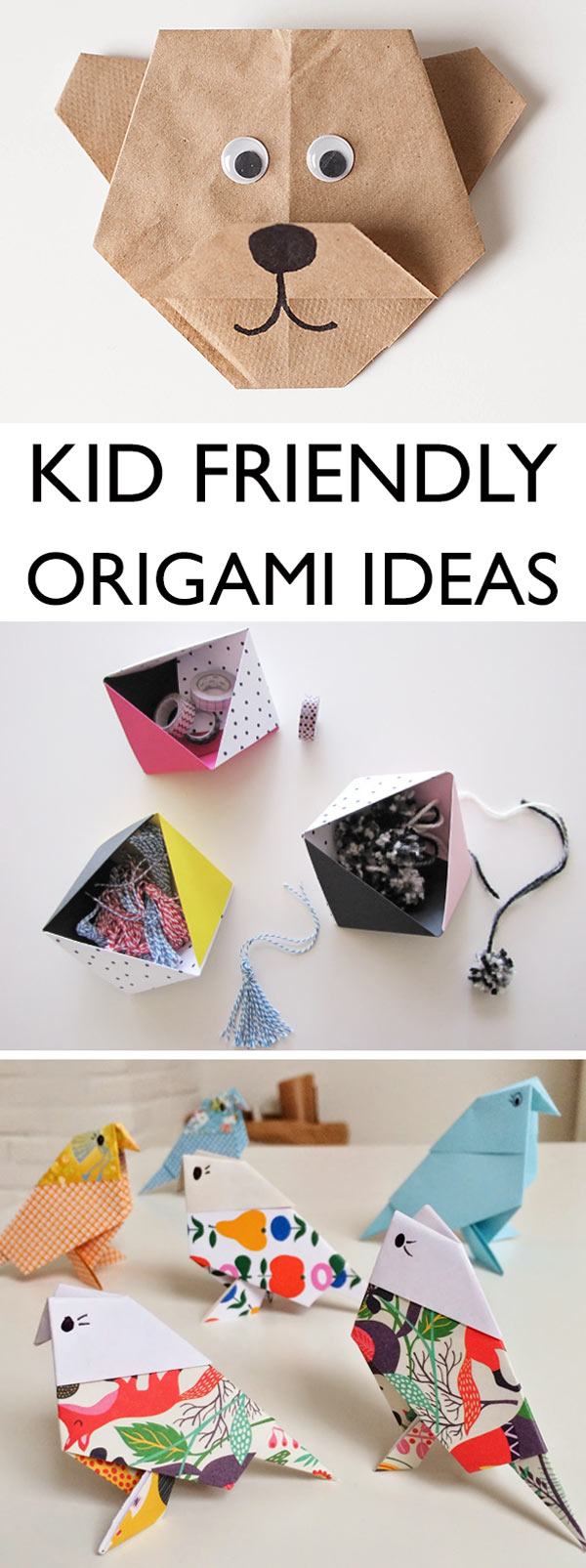 kid-friendly origami crafts