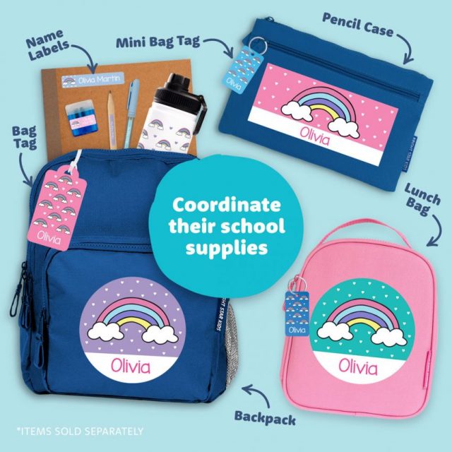 Bright Star Kids: Bag Tags Vs. Mini Bag Tags - Bright Star Kids
